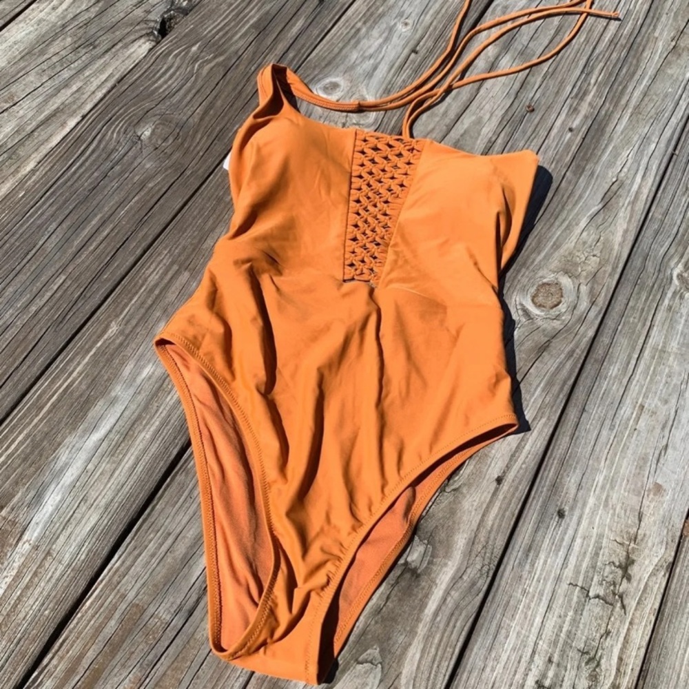 Aerie crochet one piece